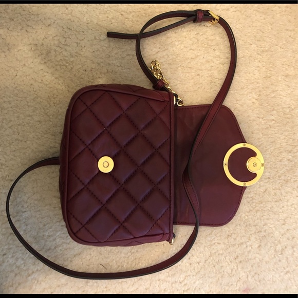 Michael Kors burgundy cross body bag - Picture 7 of 8